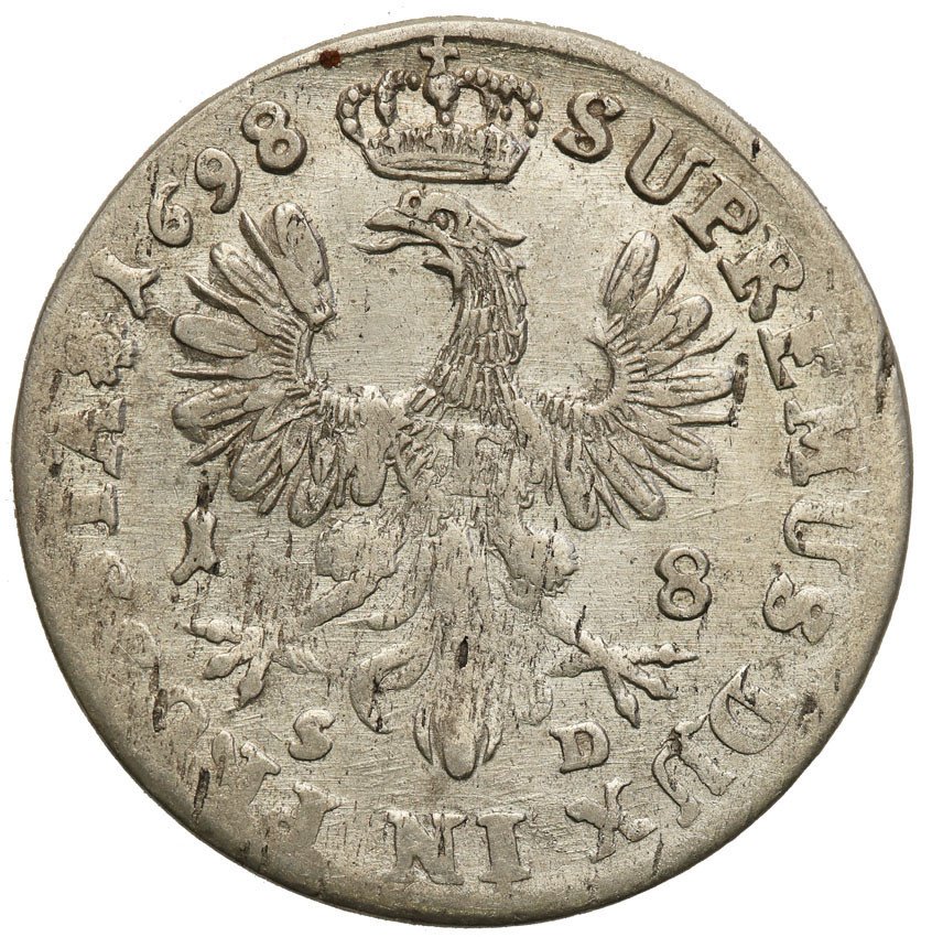 Niemcy. Prusy. Fryderyk III (1688-1701). Ort 1698 SD, Królewiec